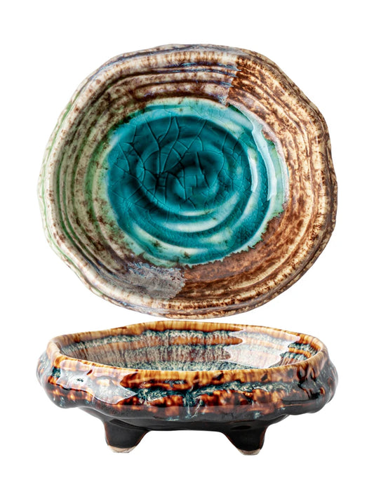Handmade Look Ceramic Dipping Bowls – Elegant Tableware
